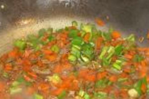 羊肉炒通心粉的做法图解4