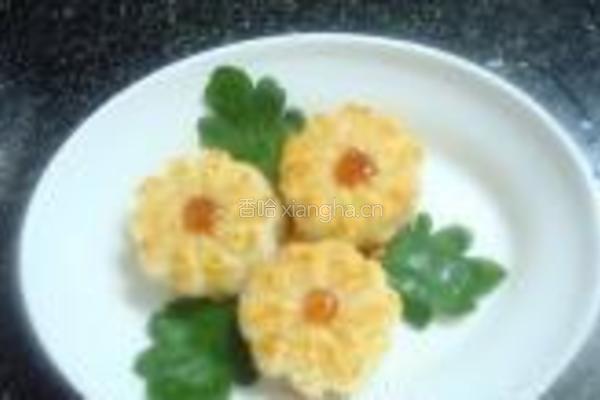 菊花饭团的做法图解10