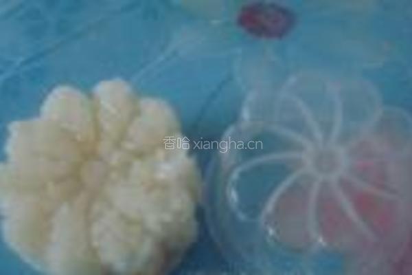 菊花饭团的做法图解7