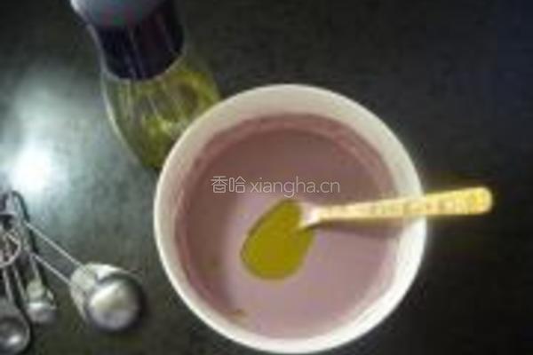 紫糯米团的做法图解8