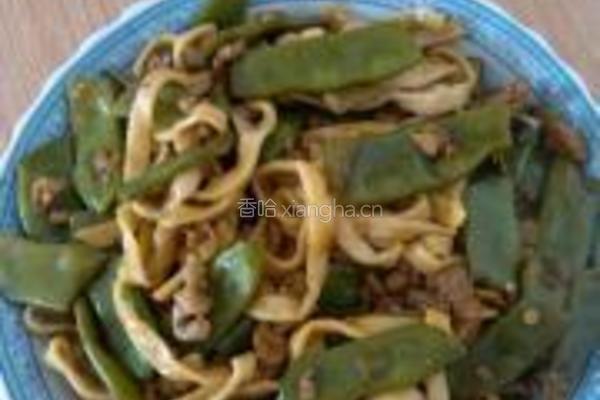 豆角焖面的做法图解7