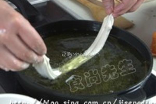 自制无铝油条的做法图解7