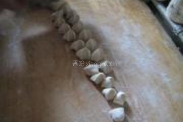 菊花馅水饺的做法图解7
