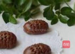 可可刺猬奶黄包的做法图解11