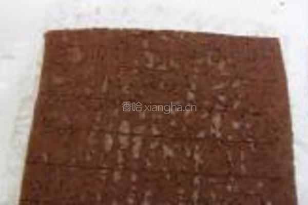 长颈鹿纹蛋糕卷的做法图解22