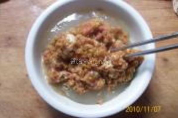 榨菜鲜肉生煎包的做法图解13