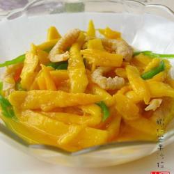 虾仁芒果沙拉的做法[图]