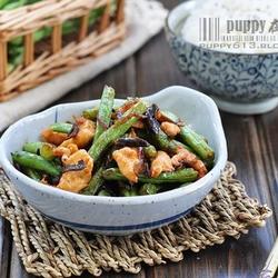芽菜扁豆炒鸡片的做法[图]