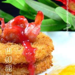 果味虾球苹果环的做法[图]