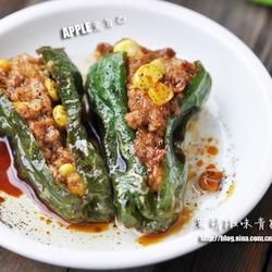 黑胡椒味青椒酿肉的做法[图]
