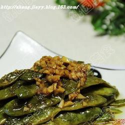 蒜油焖豆角的做法[图]