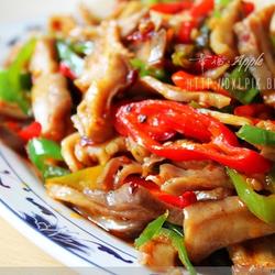 辣椒炒肚丝的做法[图]
