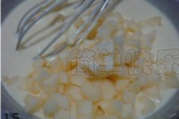 苹果肉桂芝士蛋糕的做法图解3