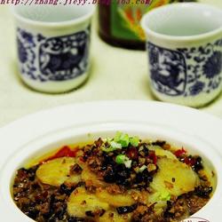 清蒸肉末山药的做法[图]