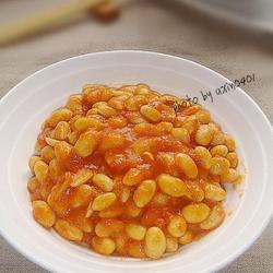 茄汁黄豆的做法[图]