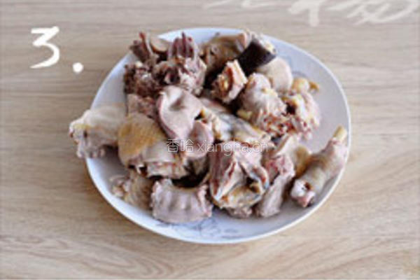 电压力锅无水炖鸡的做法图解3