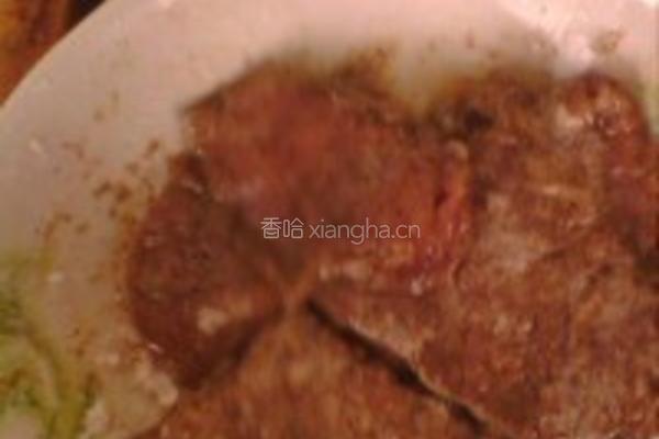 黑椒蒜茸猪排的做法图解3
