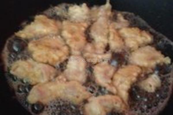 番茄酱炒肉的做法图解3