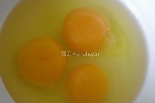 香菜炒笨鸡蛋的做法图解3