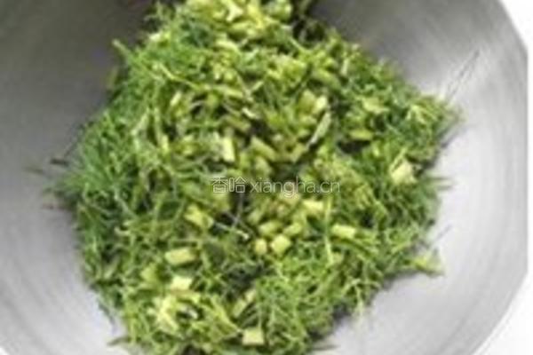 茴香菇烙盒子的做法图解2
