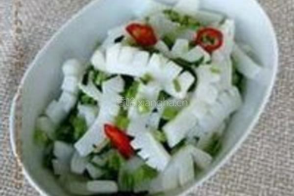 雪菜炒墨鱼的做法图解8