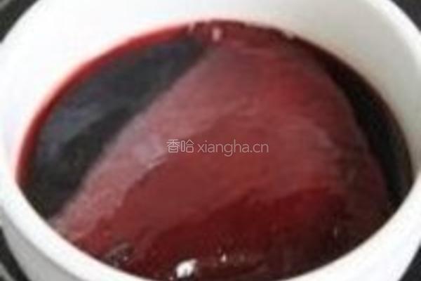 鲜菇猪红汤的做法图解1