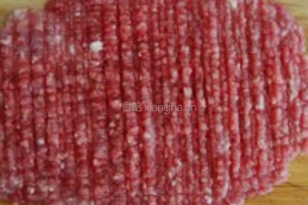 卤蛋肉圆蒸的做法图解4