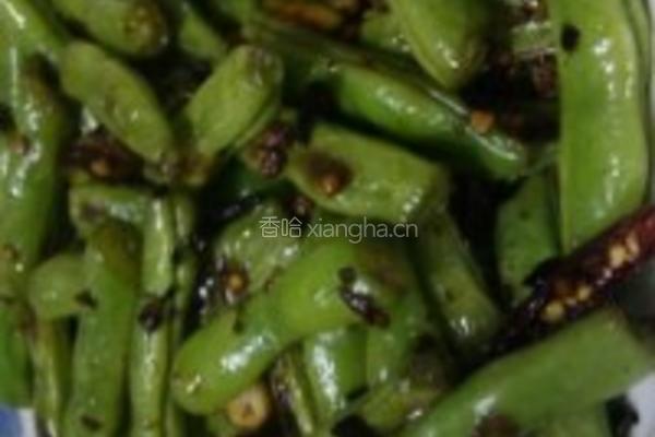 麻辣四季豆的做法图解4