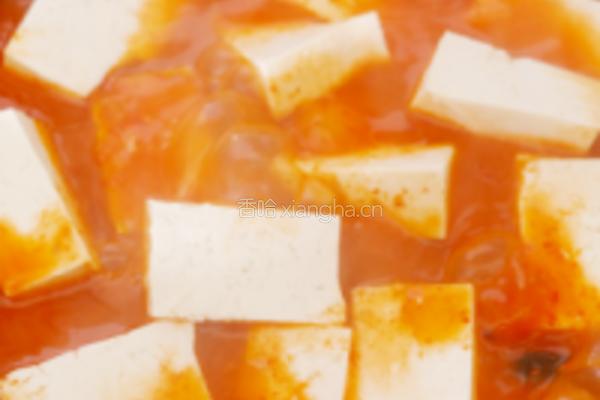 金枪鱼豆腐泡菜锅的做法图解4