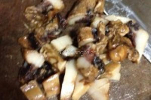 腊肉四季豆的做法图解1