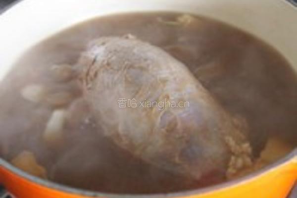 私房飘香柱候酱牛肉的做法图解3