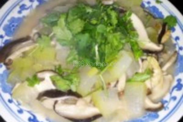 冬菇烧冬瓜的做法图解5