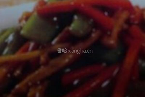 酱肉四季豆的做法图解3