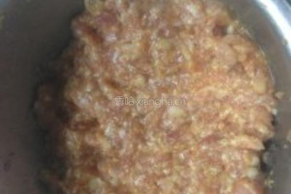 竹荪酿肉的做法图解1