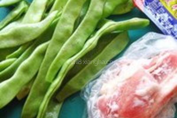 炒油豆的做法图解1