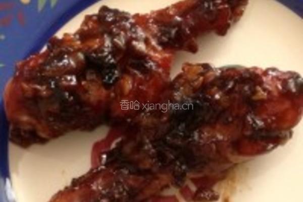 大蒜洋葱烤鸡腿的做法图解1