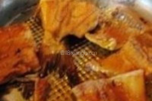 煎熏腌鱼的做法图解6