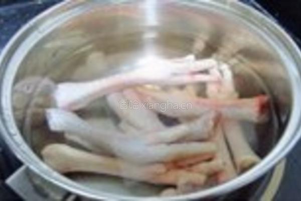 药膳浸鸡脚的做法图解2