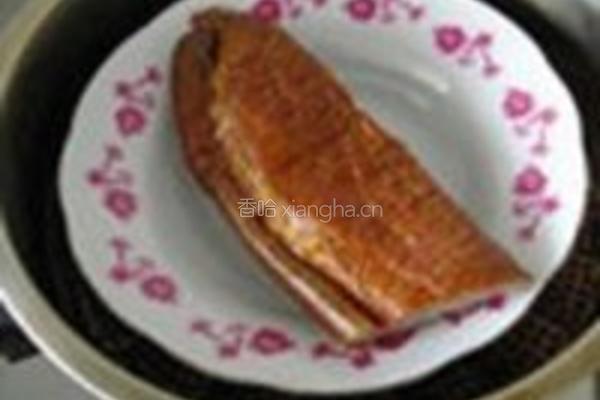 腊味蒜薹的做法图解3