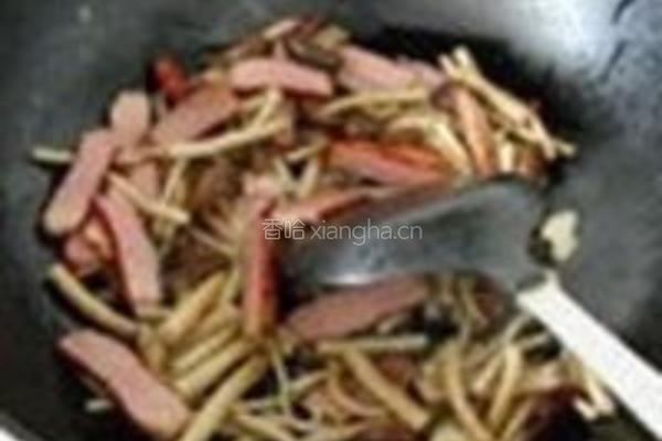 腊味蒜薹的做法图解7