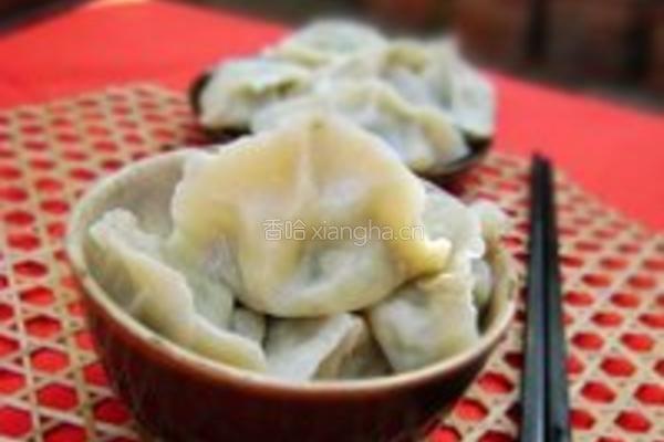鲜扇贝饺子的做法图解4