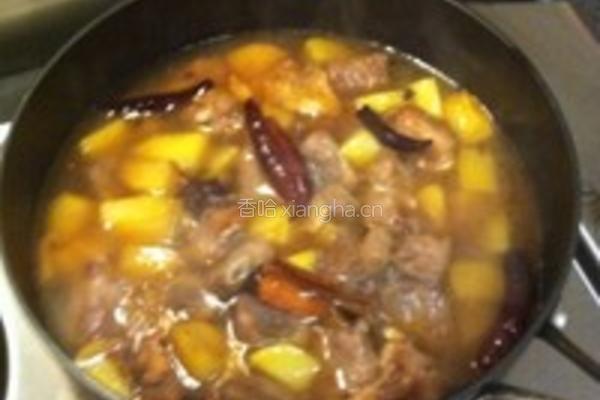 香辣土豆烧排骨的做法图解10