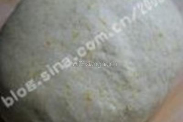 红豆沙南瓜糕的做法图解2