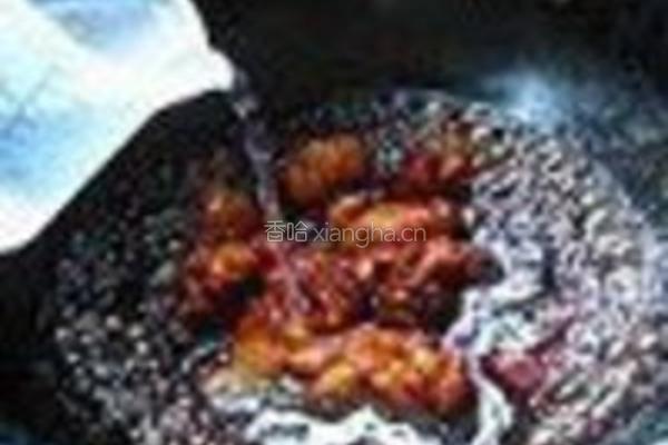 鸡腿菇烧鸡腿的做法图解4