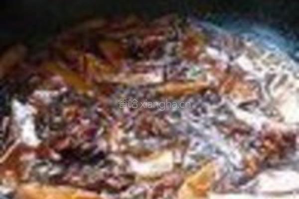 鸡腿菇烧鸡腿的做法图解7