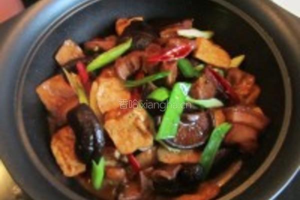 香干烧肉的做法图解10