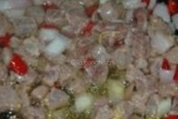 榨菜干子牛肉丁的做法图解5