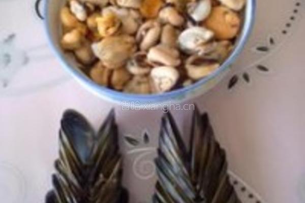姜汁海虹菠菜的做法图解2