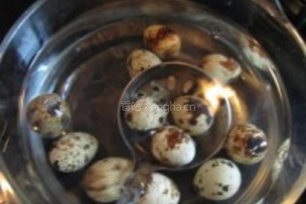 口蘑鹌鹑蛋烧肉的做法图解2