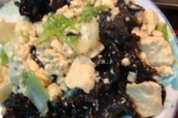 素炒小豆腐的做法图解3